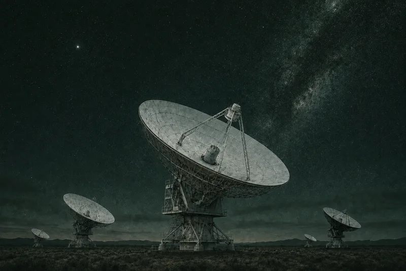A radio array illustrates several service-access routes converging on one controlled execution path.